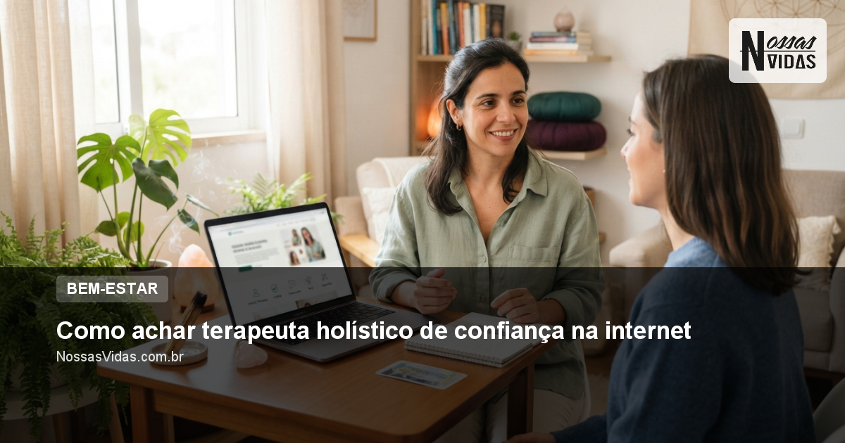 Como achar terapeuta holístico de confiança na internet